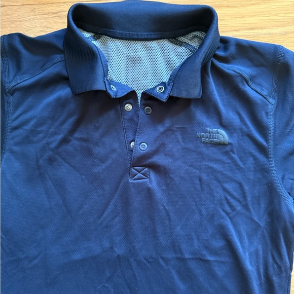 The North Face Men's Navy Polo Shirt - Picture 1 of 3